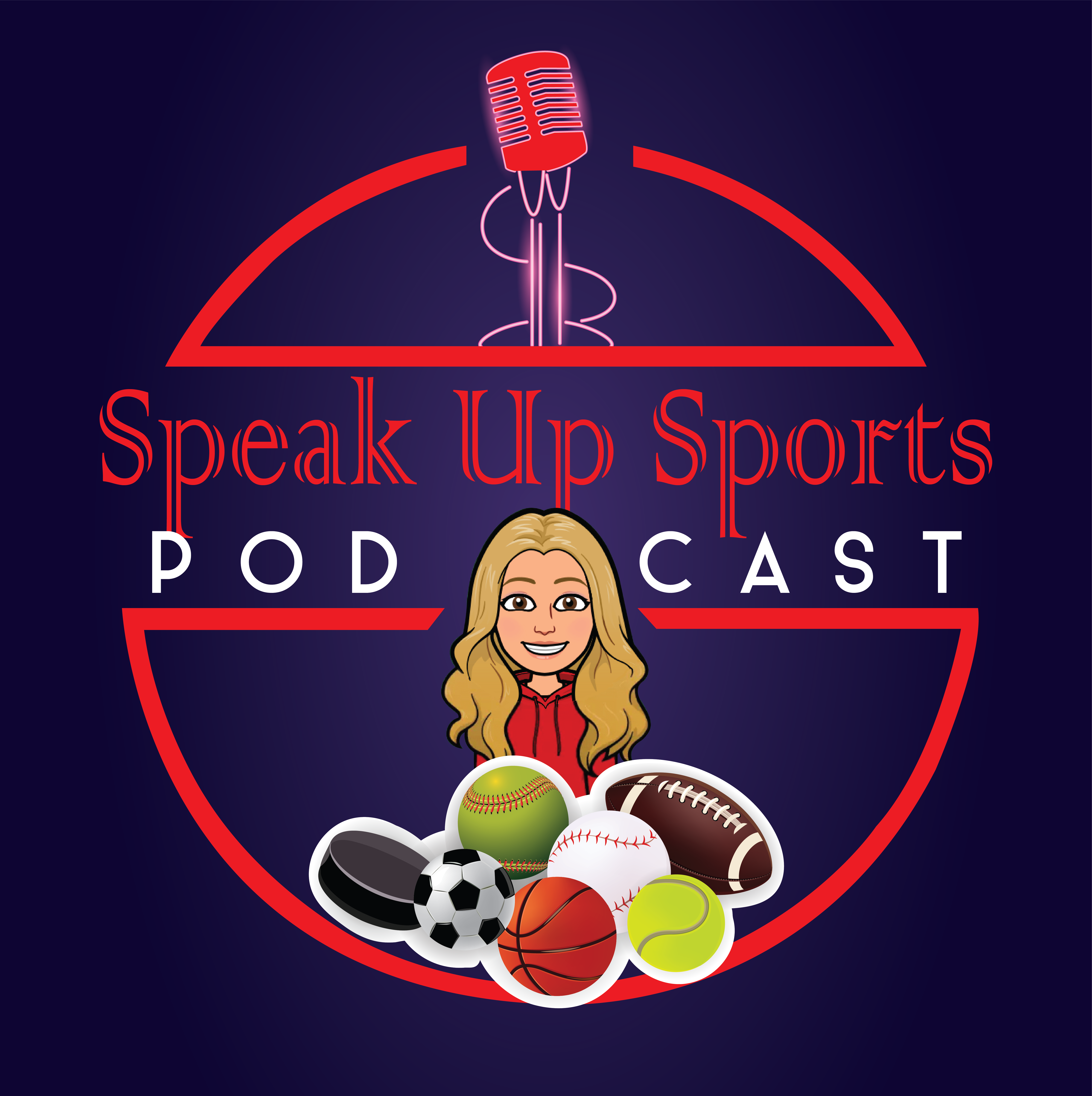 Speak Up Sports Podcast logo